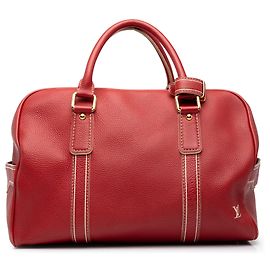 Louis Vuitton Red Tobago Carryall Rot