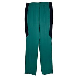 Givenchy Joggers in Green Viscose Green
