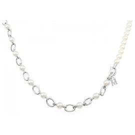 Collana di perle Mikimoto Liberte 925 Silver Argento