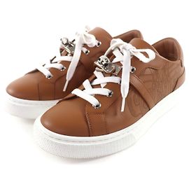Hermès Baskets Hermes Day Kelly Leather Marron