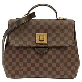 Bolsa Louis Vuitton Damier Bergamo Marrom