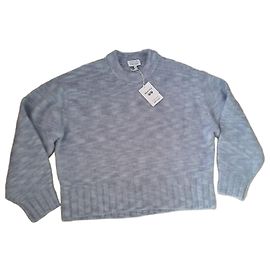 & Other Stories Pullover in lana mohair azzurro Blu chiaro