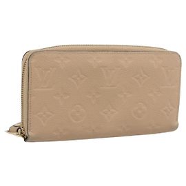 LOUIS VUITTON Monogram Empreinte Zippy Wallet Tour Rrail M69034 LV Auth RV049 - Jerrillo Other