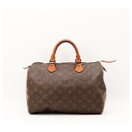 Louis Vuitton Speedy 30 Monogram Canvas Handtasche Braun Monogramm