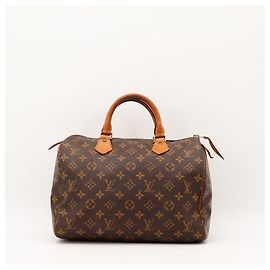 Sac à main Louis Vuitton Speedy 30 Monogram Canvas Marron Monogramme