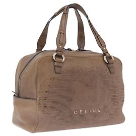 Céline CELINE Sac à main en cuir beige ton or Auth BA16782 - Jerrillo Autre