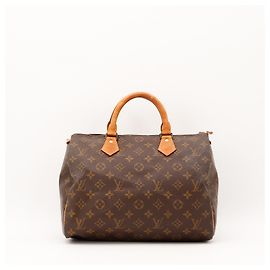 Borsa Louis Vuitton Speedy 30 Monogram Canvas Marrone Monogramma