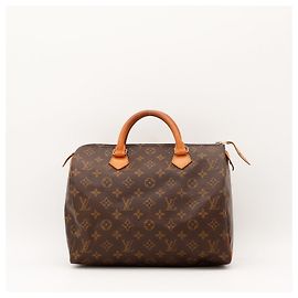 Borsa Louis Vuitton Speedy 30 Monogram Canvas Marrone Monogramma