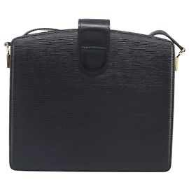 LOUIS VUITTON Epi Capuchin Shoulder Bag Black M52342 LV Auth 213361A - Jerrillo Altro
