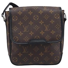 LOUIS VUITTON Monogram Macassar Bus PM Shoulder Bag M56717 LV Auth 211870SAV - Jerrillo Otro