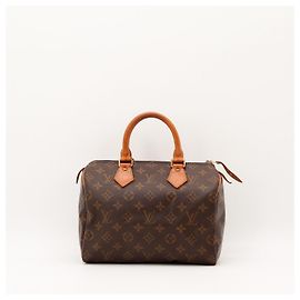 Bolso Louis Vuitton Speedy 30 Monogram Canvas Castaño