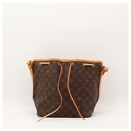 Sac seau Louis Vuitton Noe Monogram Canvas Marron Monogramme