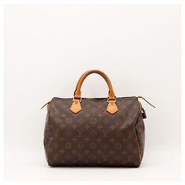 Bolsa Louis Vuitton Speedy 30 Monogram Canvas Marrom Monograma