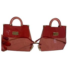 Gafas de sol Dolce & Gabbana con forma de bolso rojo Roja
