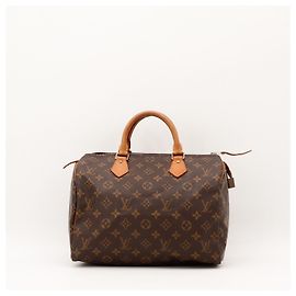 Bolso Louis Vuitton Speedy 30 Monogram Canvas Castaño Monograma