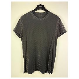 Camiseta Monograma Balmain Negro