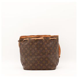 Saco Bucket Louis Vuitton Noe Monogram Canvas Marrom Monograma