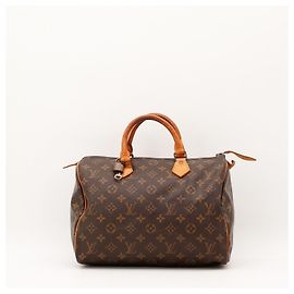 Borsa Louis Vuitton Speedy 30 Monogram Canvas Marrone