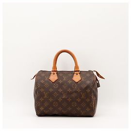 Bolso Louis Vuitton Speedy 30 Monogram Canvas Castaño Monograma