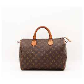 Sac à main Louis Vuitton Speedy 30 Monogram Canvas Brown Marron Monogramme
