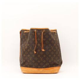 Borsa a secchiello Louis Vuitton Monogram Noe in pelle marrone Marrone