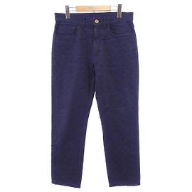 Vaqueros de denim Louis Vuitton Azul Azul marino