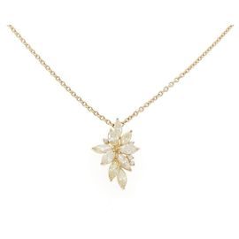 Autre Marque Collar de diamantes Au750 Dorado