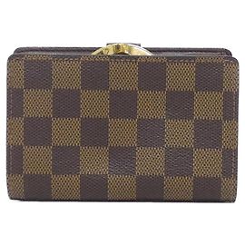 Carteira Louis Vuitton Damier Marrom
