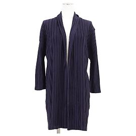 Autre Marque PLEATS PLEASE Plissierter Cardigan Lila
