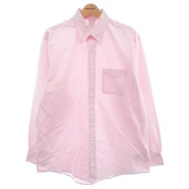 Autre Marque Camisa de algodão Brooks Brothers Rosa