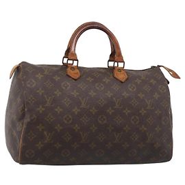 LOUIS VUITTON Monogram Speedy 35 Sac à main M41524 LV Autre