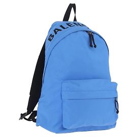 Balenciaga Rucksack Canvas Blue Silver 507480 Andere