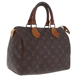 LOUIS VUITTON Monogram Speedy 25 mala de mão M41528 LV Outro