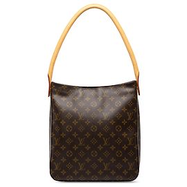 Louis Vuitton Brown Monogram Looping MM Brown