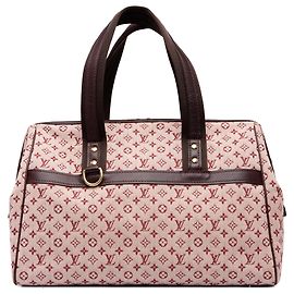 Louis Vuitton Red Monogram Mini Lin Josephine GM Rouge