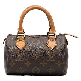 Louis Vuitton Brown Monogram Mini Speedy HL Brown