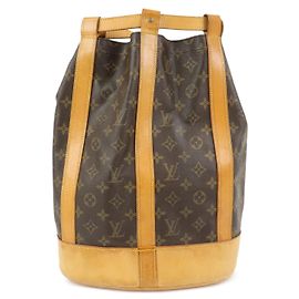 Louis Vuitton Randonnee Monogram Canvas PM Castaño