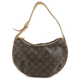 Louis Vuitton Croissant Monogram Canvas MM Marron