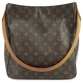 Louis Vuitton Looping Monogram Canvas GM Marrone