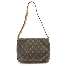 Louis Vuitton Musette Tango Monogram Canvas Brown