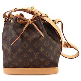 Bolsa de Ombro Louis Vuitton Noe BB Monogram Marrom Monograma