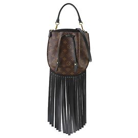 Sac à main Louis Vuitton Monogram de Noe Marron Noir Monogramme