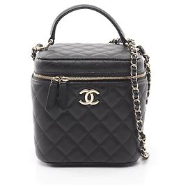 Bolsa de Ombro 2way CHANEL Matelasse Preto