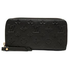 Cartera Zippy Louis Vuitton Monogram Empreinte Negro