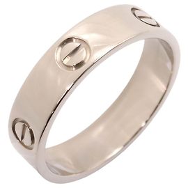 Cartier Love Ring Au750 Ringgröße 22 Silber Metallisch