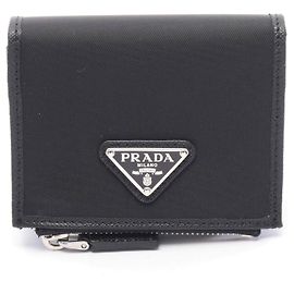 PRADA Re Nylon Wallet Black