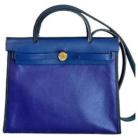 Hermès Herbag 31 Bleu