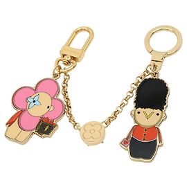 Louis Vuitton Monogram Chain BFF Vivienne Keychain Multiple colors
