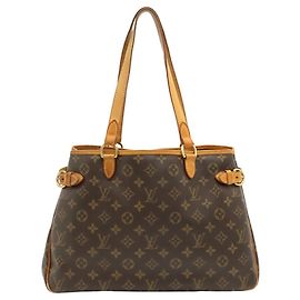 Sac Cabas Horizontal Louis Vuitton Monogram Batignolles Marron