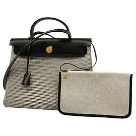 Hermès Sac à main Hermes Herbag Zip PM Noir